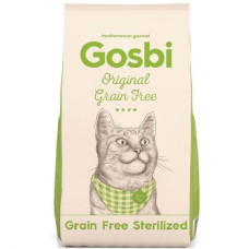 Корм GOSBI Grain Free Sterilized с курицей для кастрированных котов и стерилизованных кошек