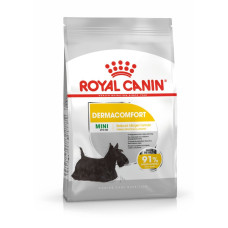 Корм Royal Canin MINI DERMACOMFORT для собак малых пород склонных к кожным раздражениям и зуду, 1 кг