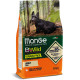 Беззерновой корм Monge Dog  Bwild Grain Free Mini, для взрослых собак мелких пород, с уткой 2,5кг