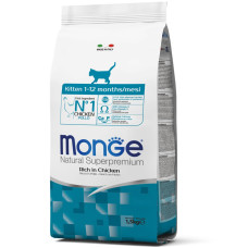 Корм Monge Cat Kitten для кошенят, курка з рисом 400 г