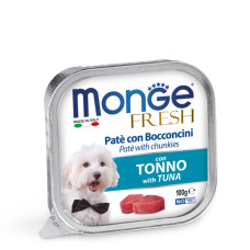 Паштет для собак Monge Dog FRESH, тунець 100г