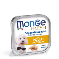 Паштет для собак Monge Dog FRESH, курка 100г