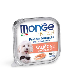 Паштет для собак Monge Dog FRESH, лосось 100г