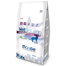 Корм Monge VetSolution Gastrointestinal для підтримки здоров'я шлунково-кишкового тракту при гастроентерологічних патологіях у котів 0,4кг