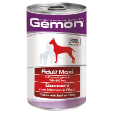 Консервы Gemon Dog Wet Medium Adult ягненка с рисом