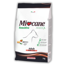 Сухой корм для взрослых собак средних и крупных пород Morando Miocane Adult с лососем, 3 кг