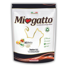 Сухой корм для котят Morando Miogatto Junior 01 с домашней птицей 400 г