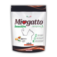Сухой корм для котов Morando Miogatto Sensitive Monoprotein индейка 400 г
