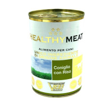 HEALTHY ® Meat монопротеиновий влажный корм для собак - паштет из крольчатиной и рисом 400г