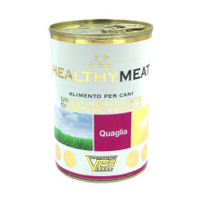 HEALTHY ® Meat монопротеиновий влажный корм для собак - паштет из перепелкой 400г