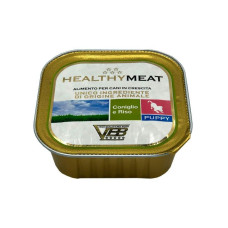 HEALTHY ® Meat монопротеиновий влажный корм для щенков - паштет из крольчатиной и рисом 150г