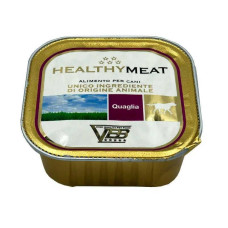 HEALTHY ® Meat монопротеиновий влажный корм для собак - паштет с перепелом 150 г