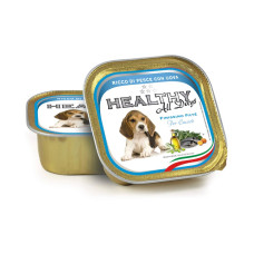 HEALTHY ® All Days влажный корм для щенков - паштет с кусочками, с рыбой и яйцами 150г