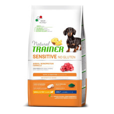 Корм Natural Trainer Dog Sensitive Adult Mini для взрослых собак мелких пород склонных к пищевым аллергиям, с ягнятиной 800г