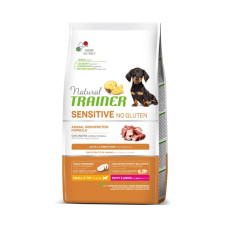 Корм Natural Trainer Dog Sensitive Puppy&Junior Mini With Duck для щенков мелких пород склонных к пищевым аллергиям, с уткой и цельными зернами, 2кг