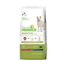 Корм Natural Trainer Dog Sensitive Plus Adult Medium&Maxi для взрослых собак средних и крупных пород склонных к пищевым аллергиям, с кониной
