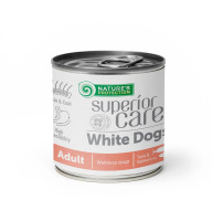 Суп для собак з білим забарвленням шерсті Nature's Protection Superior Care White Dogs All Breeds Adult Salmon and Tuna з лососем та тунцем, 140мл