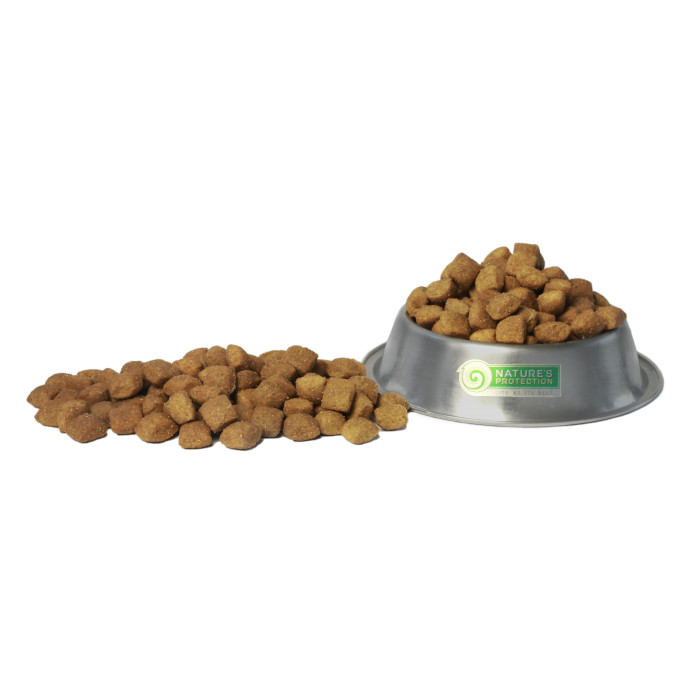Сухий беззерновий корм для цуценят великих порід Nature's ProtectionMaxi Junior Large Breeds з м'ясом птиці 12 кг