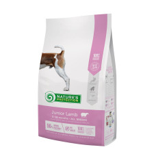 Сухий беззерновий корм для цуценят всіх порід з ягнятиною Nature's Protection Junior Lamb All Breeds з ягнятиною 2 кг