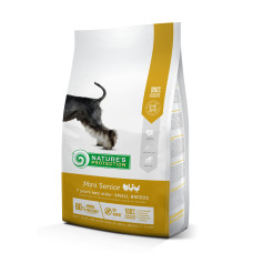Сухий корм для дорослих собак малих порід від 7 років Nature's Protection Mini Senior Small Breeds з м'ясом птиці, 2 кг