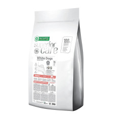 Сухий беззерновий корм для цуценят (стартер) всіх порід з білим забарвленням шерсті Nature's Protection Superior Care White Dogs Grain Free Starter All Breeds 17 кг