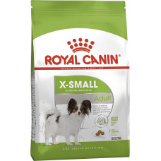 Корм Royal Canin X-Small Adult для собак от 10 месяцев до 8 лет миниатюрных пород, 1,5 кг