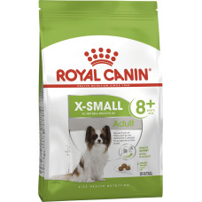 Корм Royal Canin X-Small Adult 8+ для собак от 8 лет миниатюрных пород, 0,5 кг