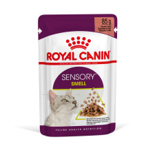 Консерви Royal Canin SENSORY SMELL in gravy (шматочки у соусі) для дорослих котів, що стимулює нюхові рецептори у котів, 85 г