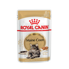 Консерви Royal Canin Maine Coon Adult (шматочки в соусі) для дорослих кішок породи мейн-кун віком від 15 місяців, 85г