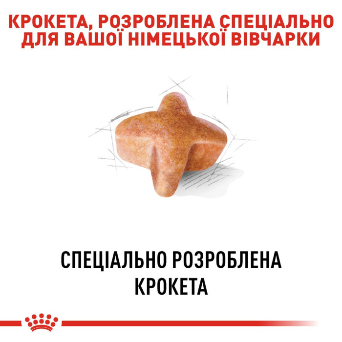 Корм Royal Canin German Shepherd Adult для взрослых собак породы немецка овчарка в возрасте от 15 мес, 11 кг