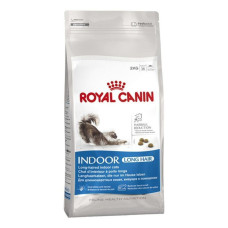 Корм Royal Canin Indoor Long Hair для домашних длинношерстных кошек в возрасте от 1 года до 7 лет, 0,4кг