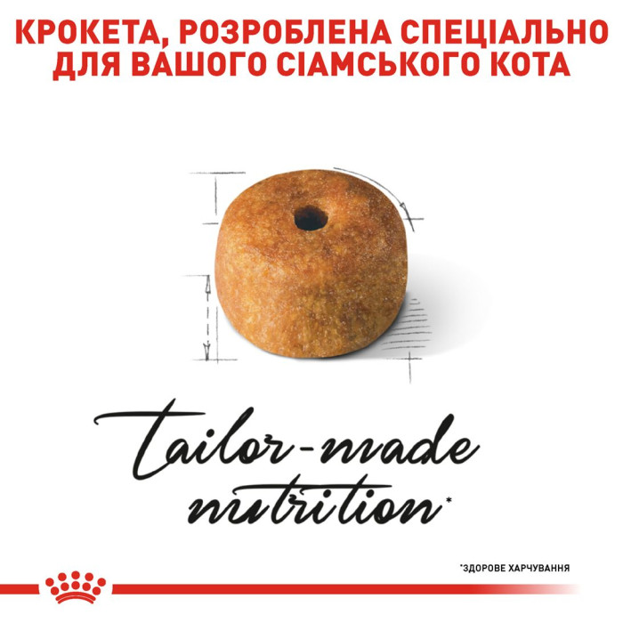 Корм Royal Canin Siamese Adult для кішок породи сіамська у віці старше 12 місяців, 10кг