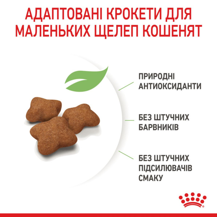 Корм Royal Canin Kitten Sterilised для стерилізованих кошенят віком від 6 до 12 місяців 3,5 кг