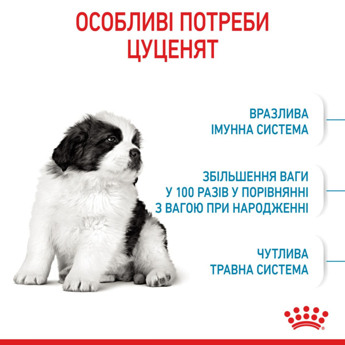 Корм Royal Canin Giant Puppy для щенков гигантских пород от 2 до 8 мес., 1 кг