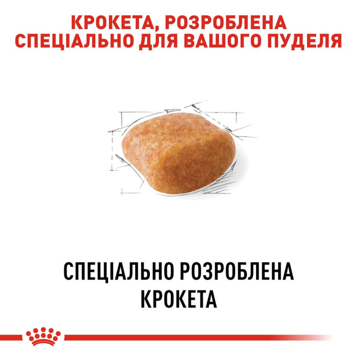 Корм Royal Canin Poodle Adult для взрослых собак породы пудель в возрасте от 10 мес., 1,5 кг