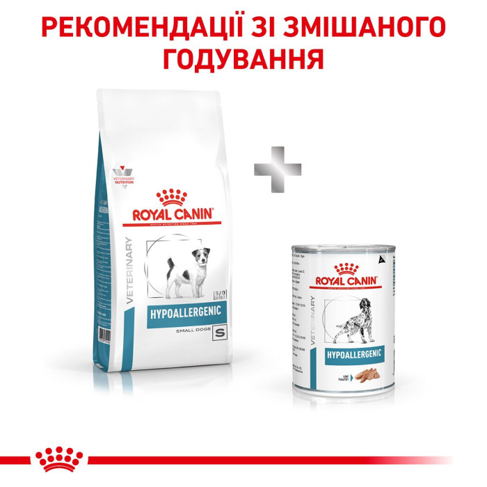 Корм Royal Canin Hypoallergenic Small Dog для взрослых собак мелких пород, при нежелательной реакции на корм, 1 кг