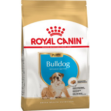 Корм Royal Canin Bulldog Puppy для щенков породы английский бульдог в возрасте 2-12 мес, 12 кг
