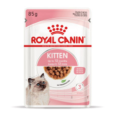 Консервы Royal Canin Kitten Chunks in gravy (кусочки в соусе) для котят до 12 месяцев, 85г