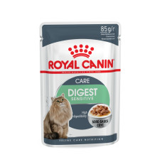Консерви Royal Canin Digest Sensitive Gravy (шматочки у соусі) для дорослих кішок від 12 міс. з чутливою травною системою, 85 г