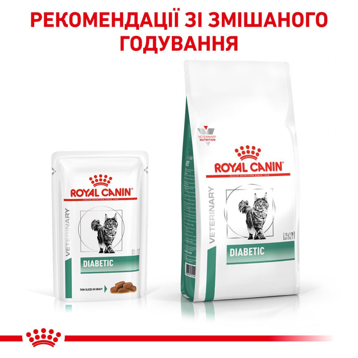 Консерви Royal Canin Diabetic Feline для кішок при цукровому діабеті, 85 г