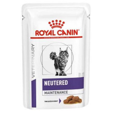 Консерви Royal Canin Neutered Adult Maintenance (шматочки в соусі) для котів та кішок з моменту стерилізації/кастрації до 7 років, 85 г