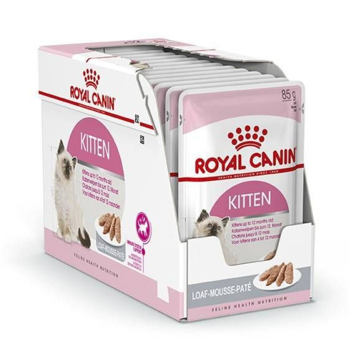 Консервы Royal Canin Kitten (паштет) для котят до 12 месяцев, 85 г
