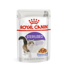 Консерви Royal Canin Sterilised in jelly (шматочки в желе) для стерилізованих котів від 12 місяців, 85г