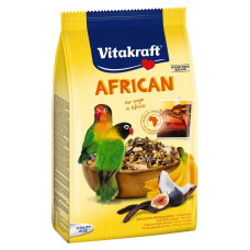 Корм для средних африканских попугаев/неразлучников Vitakraft African 750 г