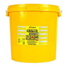 Корм в хлопьях для всех аквариумных рыб Tropical Ichtio-vit 21L /4kg