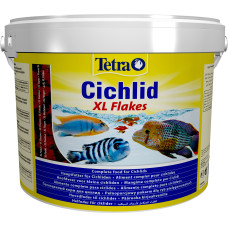 Сухой корм для аквариумных рыб Tetra Cichlid XL Flakes в хлопьях 10 л (для всех цихлид)