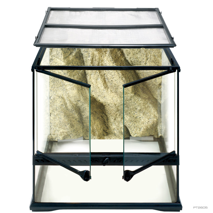 Террариум ExoTerra для экзотических животных Natural Terrarium стеклянный 45x45x45 см