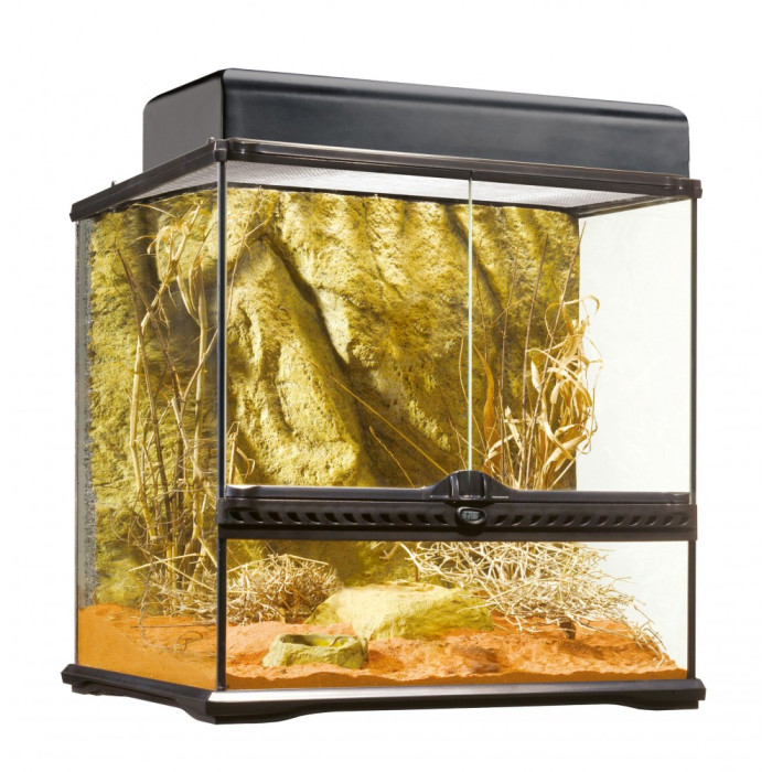 Террариум ExoTerra для экзотических животных Natural Terrarium стеклянный 45x45x45 см