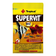 Корм в хлопьях для всех аквариумных рыб Tropical SuperVit Basic 12g