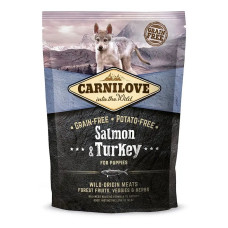 Холистик корм Carnilove Puppy Salmon and Turkey для щенков всех пород, 1,5kg, лосось и индейка